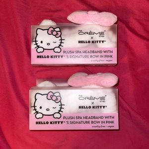 Sanrio Hello Kitty The Crème Shop Plush Spa Headband